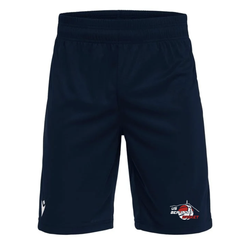 Short basket rouge homme
