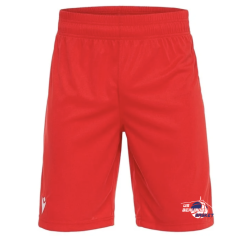 Short basket rouge homme