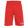 Short basket rouge homme