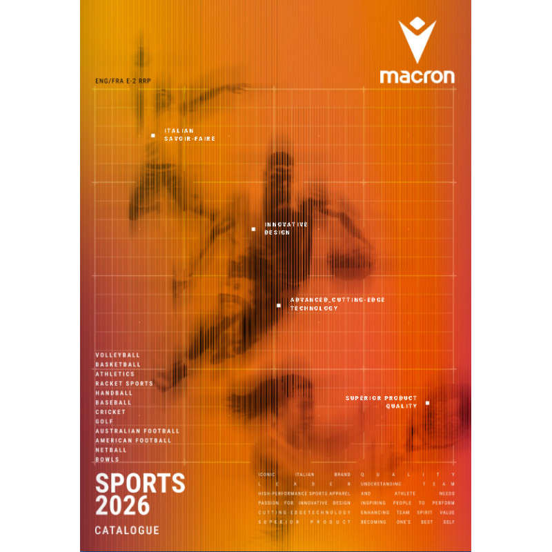 Catalogue Macron Sport