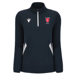 1/4 zip femme