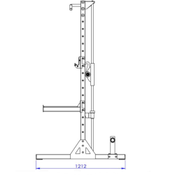 Machine Smith à roulement linéaire