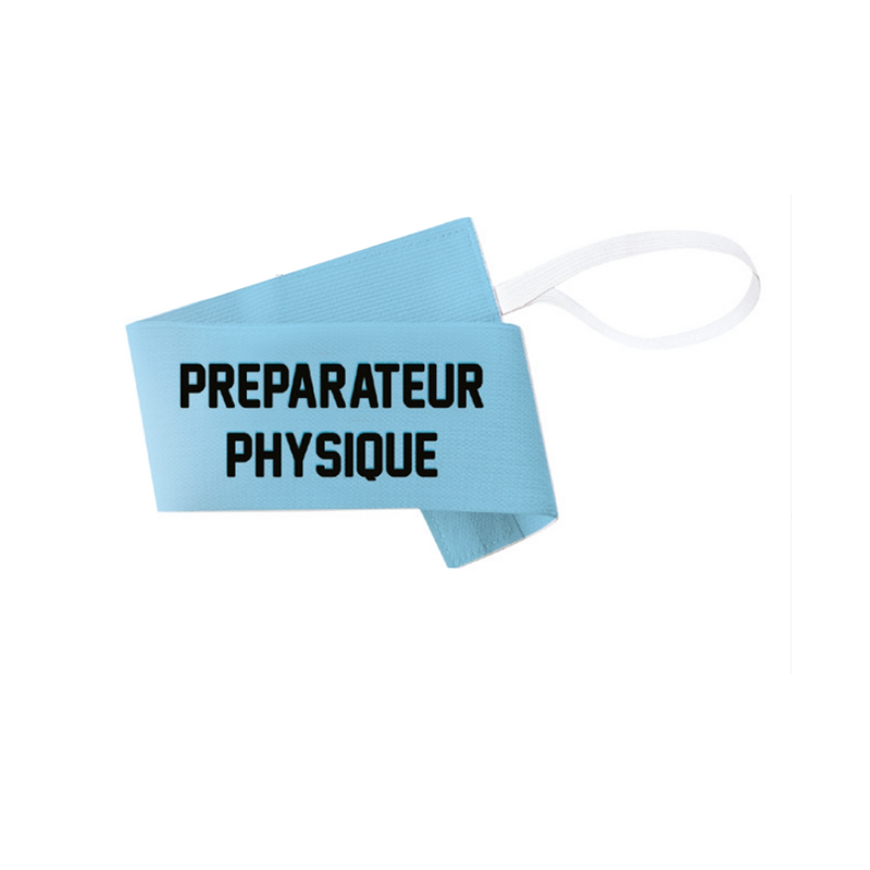 Brassard Rugby "Préparateur Physique" avec velcro