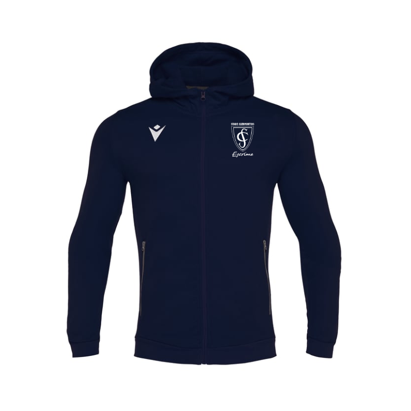 veste bleu escrimeuse