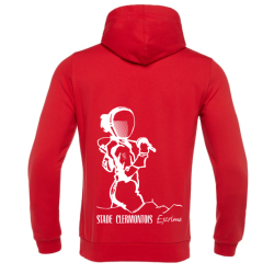 sweat rouge escrimeuse