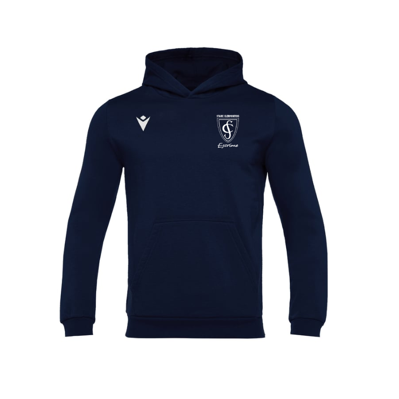 sweat bleu escrimeuse