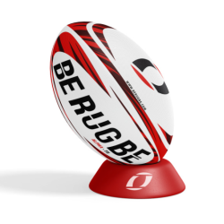 Ballon de rugby Alpha rouge...