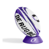 Ballon de rugby Alpha violet Taille 4