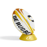 Ballon de rugby Gamma taille 4 jaune