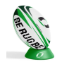 Ballon de rugby Gamma vert taille 5