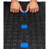 Connect Fitness Tiles – Pure Black – 20 x 1.000 x 1.000 mm