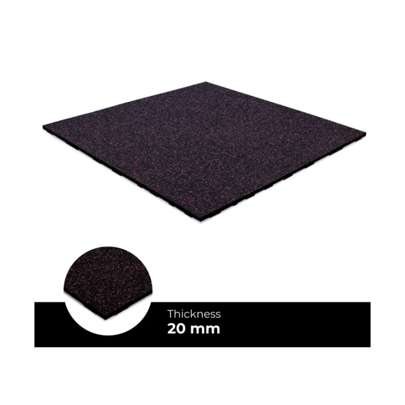 Connect Fitness Tiles – 15% Red – 20 x 1.000 x 1.000 mm