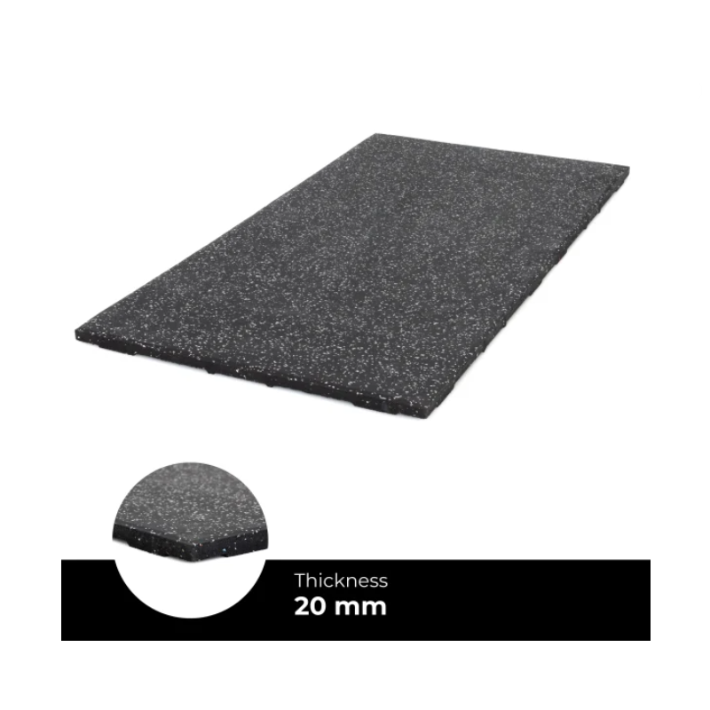 Connect Fitness Tiles – 15% Lightgrey- 20 x 500 x 1.000 mm