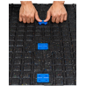 Connect Fitness Tiles – 15% Darkgrey- 30 x 500 x 1.000 mm